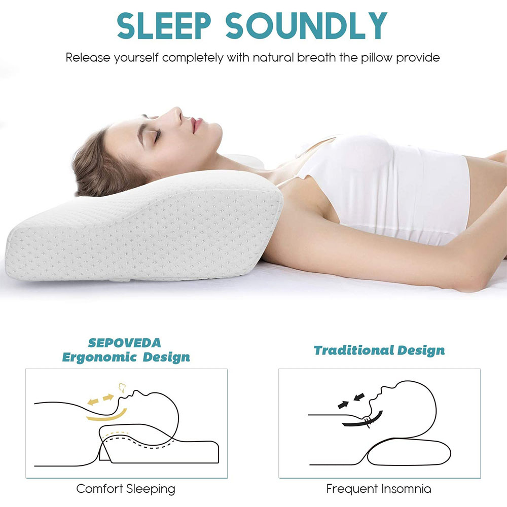 Cervical Sleep Pillow Memory Foam, Orthopedic pillow 001